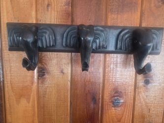 Wall decor or Coat rack, have matching side table too selling individually