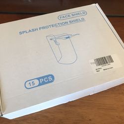 Face Shield - Splash Guard - Face Mask - BRAND NEW, SEALED