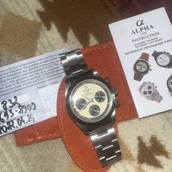 Alpha Mechanical Watch Manual Wind