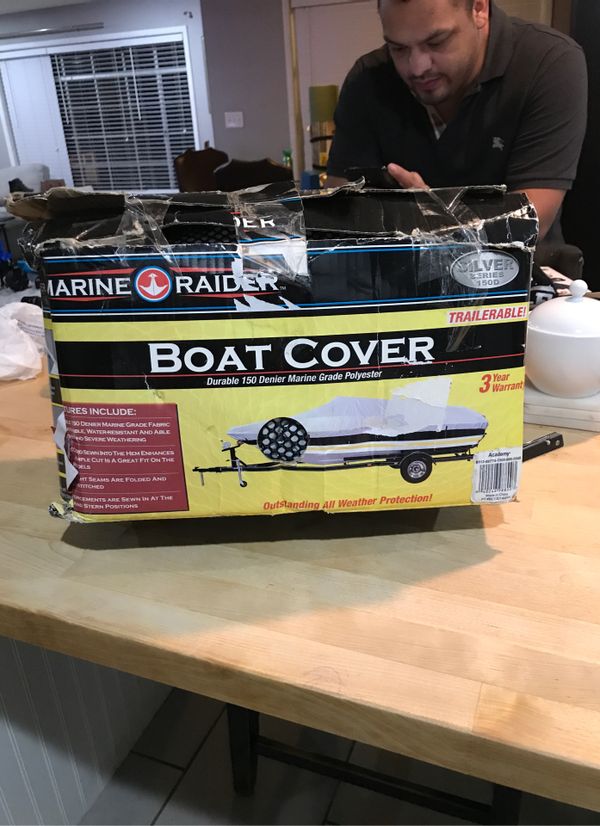 Marine raider boat cover for Sale in Fort Worth, TX OfferUp