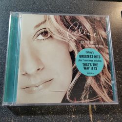 Celine Dion CD, All The Way... A Decade Of Song