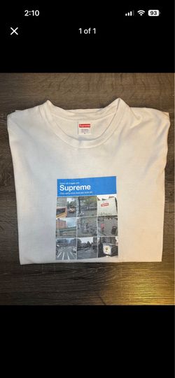 Supreme Verified Tee, SZ L