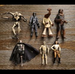 Star wars figures - rare characters
