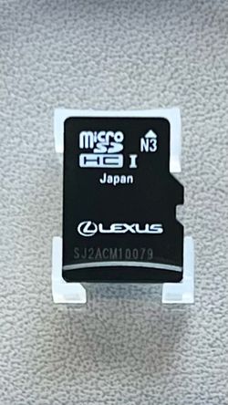 Genuine Lexus Navigation MircoSD Card