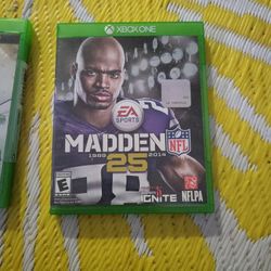 Xbox ONE MADDEN 25