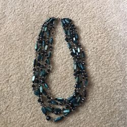 Costume Jewelry Beaded Necklace