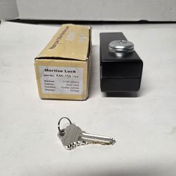 Narrow stile  mortise  locks  secure house lock