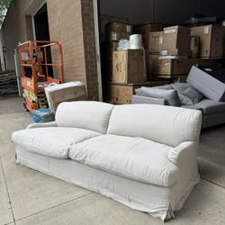 Luxurious ANDREW MARTIN LADY MAY 86” SOFA, Stone