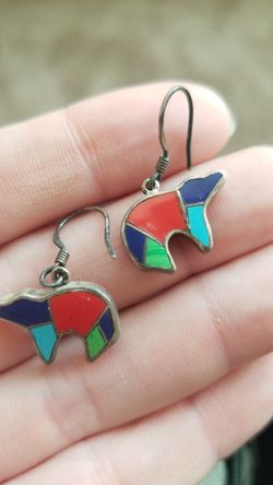 Sterling silver earrings