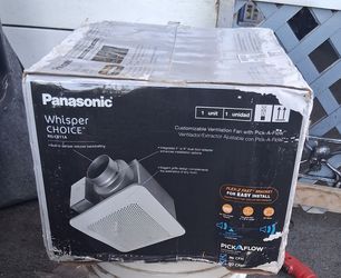 Panasonic ventilation system