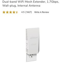 NETGEAR WiFi Mesh Extender AC1750 Dual Band