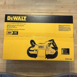 Dewalt 20V 5” Deep Cut Band Saw New