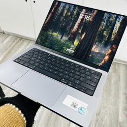 MacBook M1 Pro 1TB 16GB Ram 14 Inch $10 Down Payment 