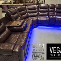 Sectional Power Recliners 