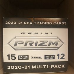 Panini 2020 - 2021 Prizm Basketball Multipack Box - Anthony Edwards , Lamelo Ball, Tyrese Haliburton 