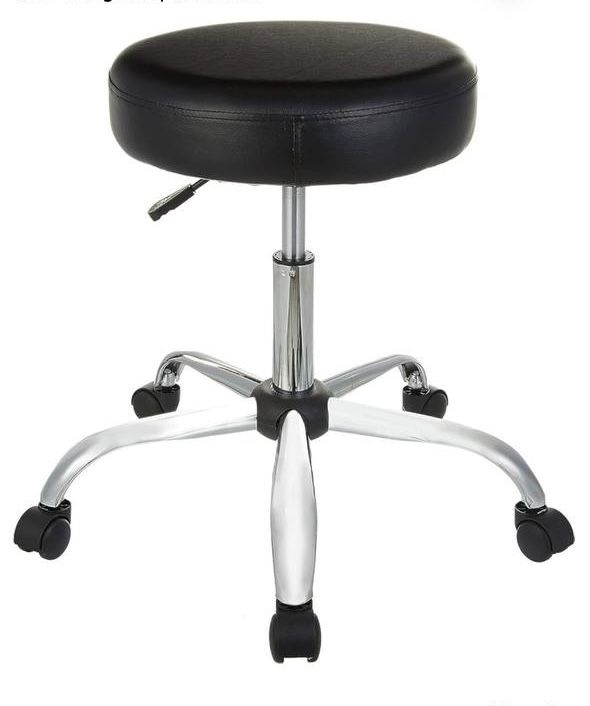 Adjustable Swivel Stool with Wheels