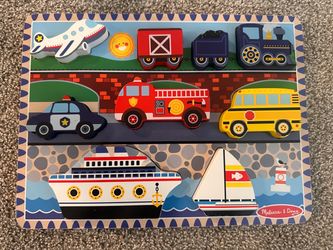 Melissa & Doug Chunky Wooden Puzzle