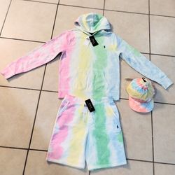 Boys Polo Ralph Lauren Hoodie Set