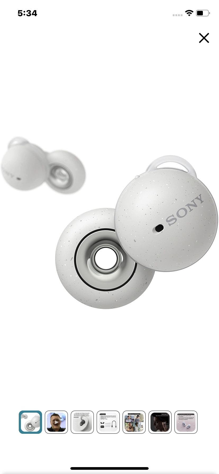 Sony LinkBuds Truly Wireless Earbuds