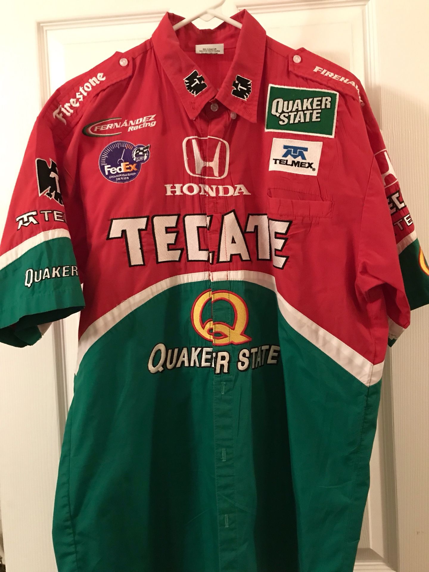 Authentic Adrian Fernandez Racing Pit Crew Shirt