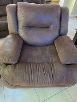 Living Spaces - 2 Power Recliners (Sold together or separately)