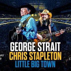 George Strait CLUB LEVEL Concert Tickets 