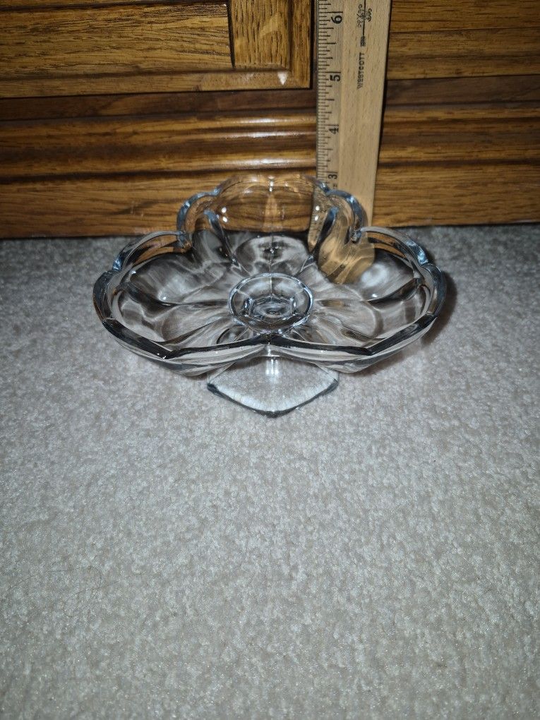 Vintage Anchor Hocking 3 Scoop Sundae Dish