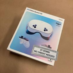 Meta Quest 3s Brand New Gaming Console - Only $1 Today Pay The Rest Later! 