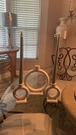 Candle set from Crate & Barrell
