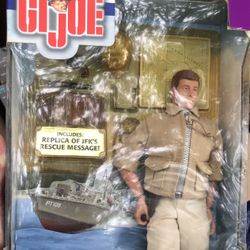 GI Joe: JFK PT 109 Boat Commander:  12 Inch Action Figure