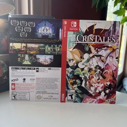 Cris Tales Nintendo Switch ‘For Display Only’ Case Artwork Only