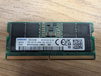 16GB DDR5 SAMSUNG SO-DIMM 5600MHZ