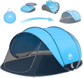 New Pop Up Tent 2-4 Person, Beach, Picnic & Sport