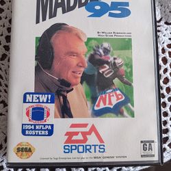 Sega Genesis Madden 95
