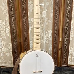 Goodtime Deering  Open Back Banjo (Left Handed) With Case