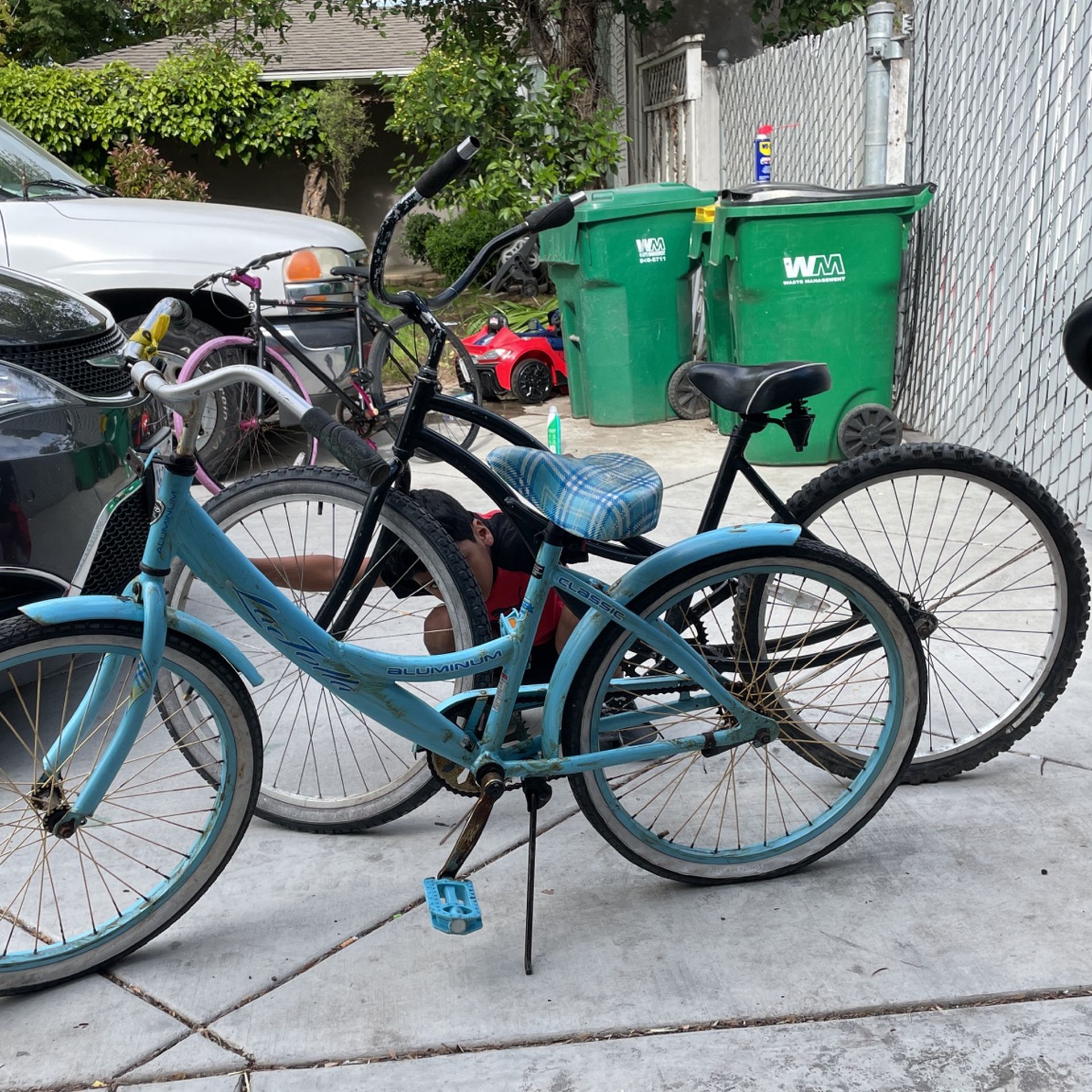 Pair Of Beach Cruisers