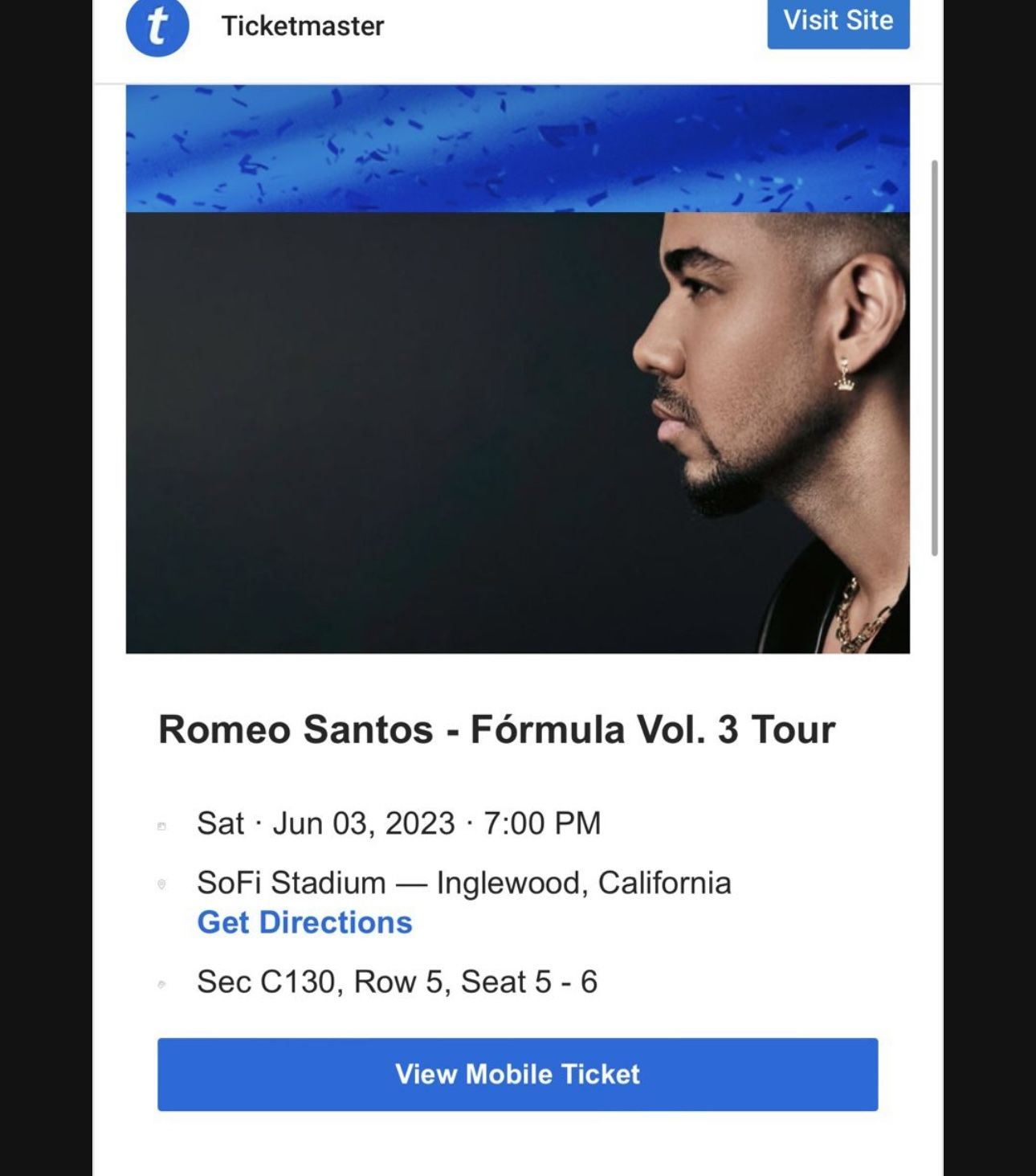 ROMEO SANTOS - FORMULA VOL.3 Tour 