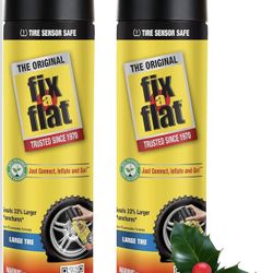 Fix-a-Flat S60197 Aerosol Emergency Flat Tire Repair and Inflator