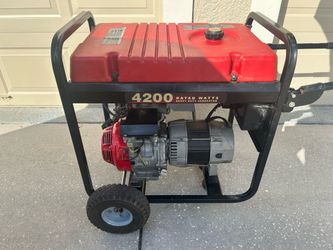 Generac 4200 generator w Honda motor
