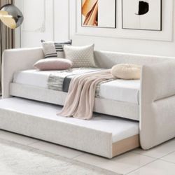 ✅️Contemporary Upholstered Daybed (Mattress not included)