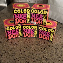 Needoh color changing balls