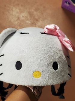 HELLO KITTY fuzzy helmet (Toddler)