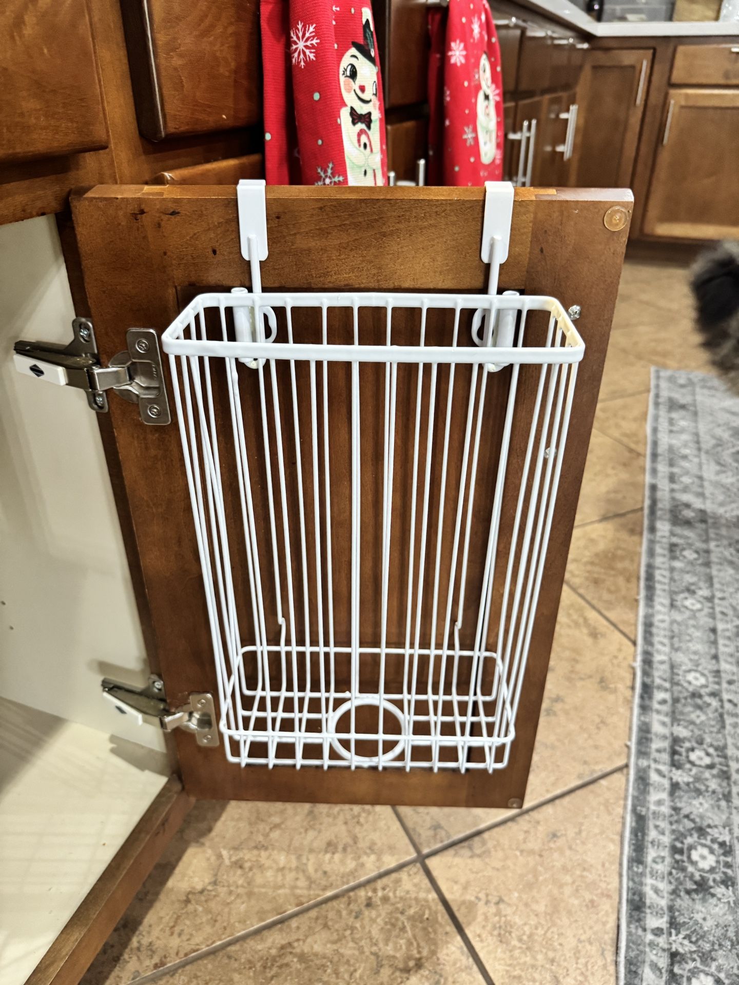 Basket For Cabinet Door
