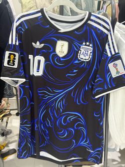 Argentina 2 - Messi - Size L-XL - $60