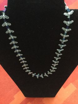 Butterlies flutter by necklace / 🌸✨