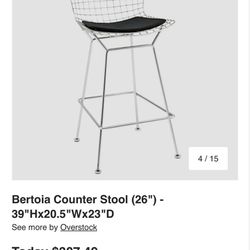 MCM Bertoia Counter Stool 