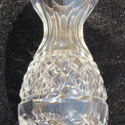 WATERFORD CRYSTAL VIOLET POSEY VASE IRELAND MARKED 4"