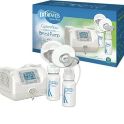Dr. Brown's Custom Flow Hospital Strength Double Electric Breast Pump with Adjustable Settings