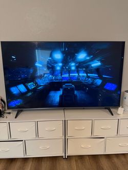 Large LG Flat Screen TV with Stand