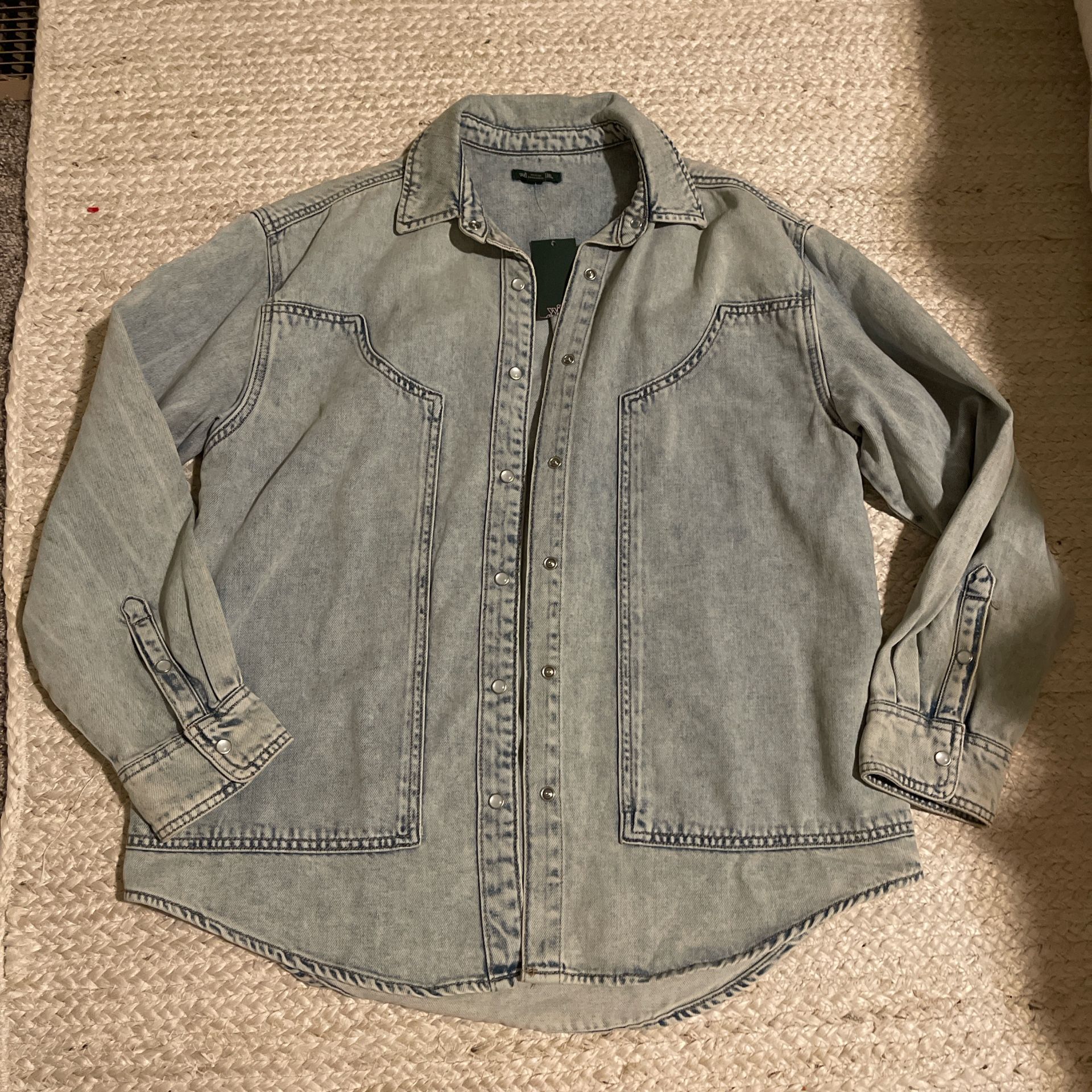 Jean Button Up